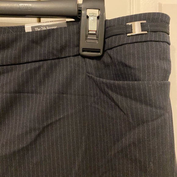 NEW New York and Company pin-striped size 16 Petite Stretch dress pants - Picture 9 of 11